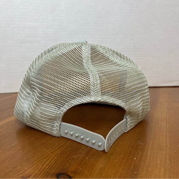 Vintage 80s Pacific Bell SnapBack Rope Trucker Hat Cap Mesh Pro 7 Tech. - Picture 4 of 10